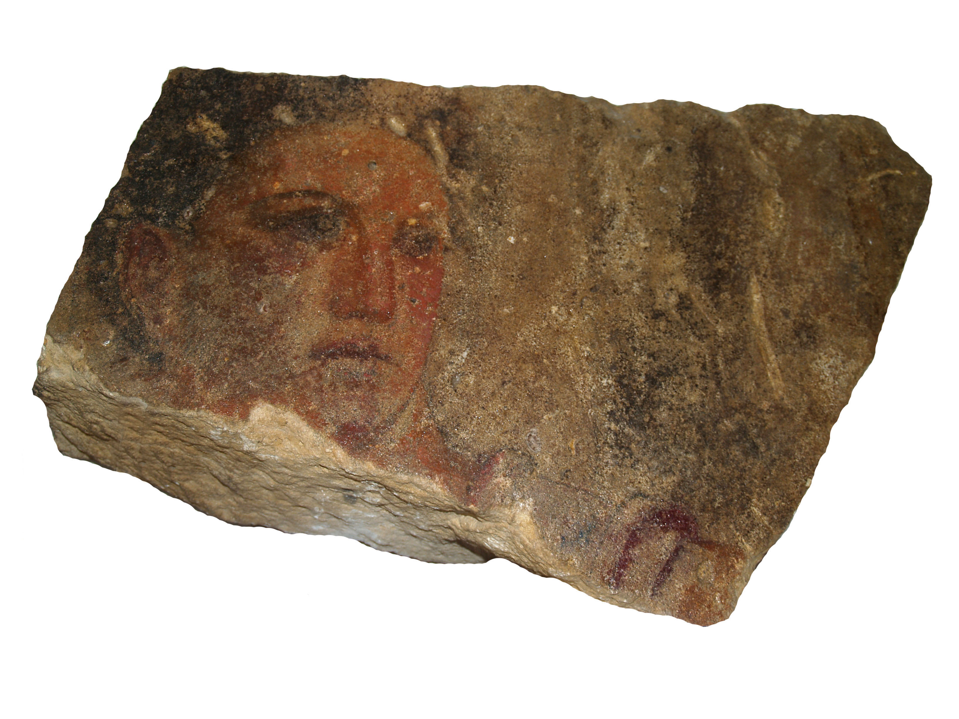 Надгробие с изображением юноши. Энкаустика. IV-III вв. до н.э.